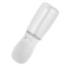 500ML Tragbare Trinkflasche für Hunde und Katzen – Reisen, outdoor, weiß