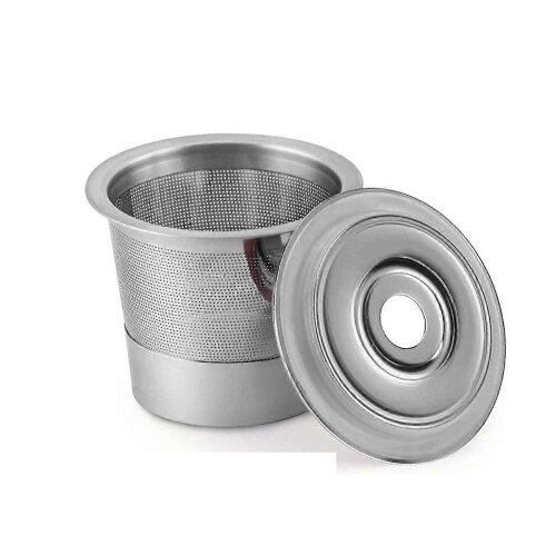 Cápsulas de café reutilizáveis compatíveis com máquinas de café Keurig.
