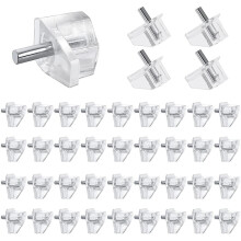 20 stuks 3 mm plankpinnen, transparante steunpinnen, kastplankpinnen, klemmen, plankdragers voor