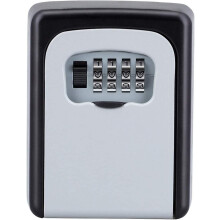 Schlsseltresor mit Zahlencode Aussen, Schlsselkasten mit Code 4-Stellig, Ersatzschlssel Box Klein, Wasserdicht Schlsselsafe Zahlenkombination fr Haus