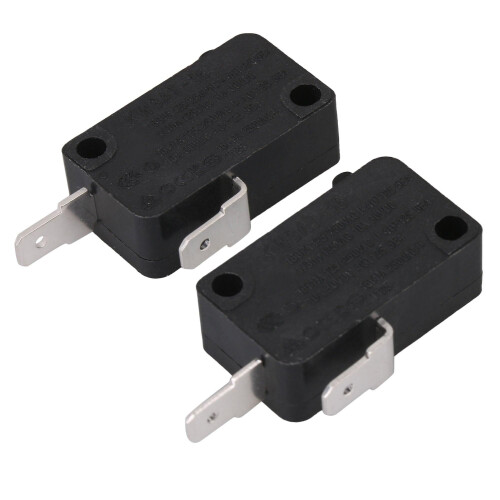 2PCS Universal Microwave Oven Door Switchs KW3AT-16 Normally Open Type