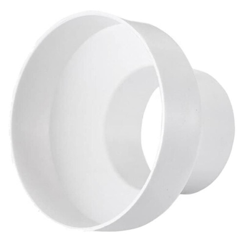 Ventilation Pipe Reducer Adapter Pipe Air Duct Adapter Pipe Connector for Inline Ventilation System(200mm to 150mm)