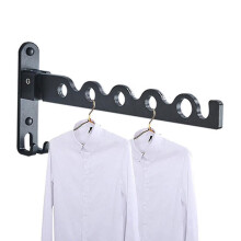 Wäscheständer, klappbar, Wandmontage, Kleiderbügel, Wäscheaufhänger