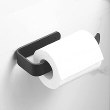 Adhesive Wall Mounted Toilet Paper Holder Without Drilling, Toilet Roll Holder, Stainless Steel Toilet Paper Holder, Wall Mounted Paper Towel Holder