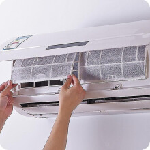 Leikattavat pölynpoistosuodattimet ilmastointilaitteiden suodatinpaperit Verkkopuhdistus Ilmastointilaitteiden osat Ilmanpuhdistimen pölysuodatin
