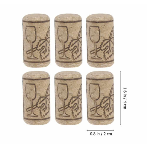 100pcs Reusable Creative Functional Portable Sealing Wine Cork Wine 2