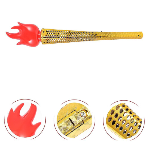 Inflatables Fun Torch Toy Decorative Flame Torch Simulation Fire Flame Plas- Tic Torches Toy-hao 1
