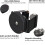 4 supporti magnetici per scope e mop, supporto magnetico resistente per strumenti di pulizia, supporto per mop da parete 3