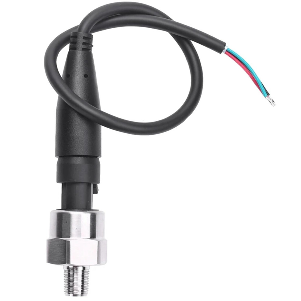 0150 Psi Pressure Transducer Sensor 1/8 Npt Ip67 Waterproof For Oil Fuel Air Water Dc 5V 9113335126480