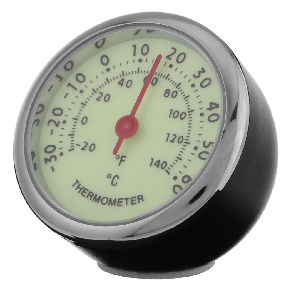 Car Thermometer With Self Adhesive Dual Interior Exterior Display For Accurate Vehicle Climate Monitoring 9174973108528