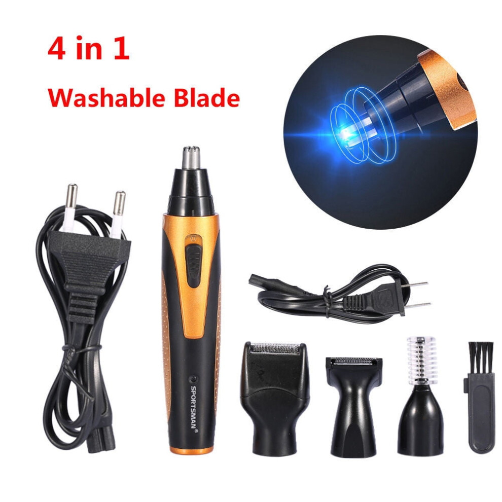 Kiplyki Wholesale New Mustache And Beard Trimmer Set Hair Cut Clipper Kit Ear Nose Groomer Shaver