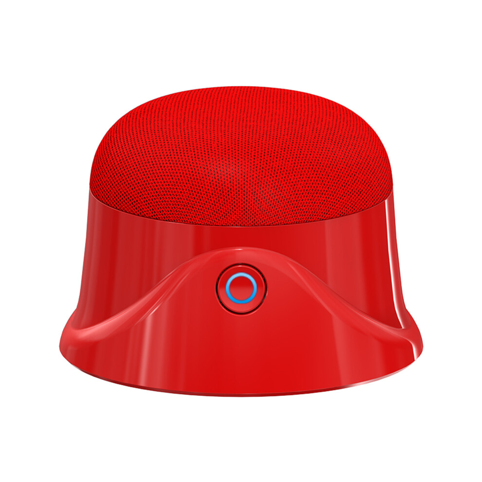 Paveos Portable Bluetooth 5.0 Mini Speaker, Magnetic Wireless Speaker Compatible With Cell Phone, Red 9389440696990