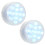 2 Sets Remote Control Diving Light Decor Submersible Adornment Water Proof White Electronic Component 1