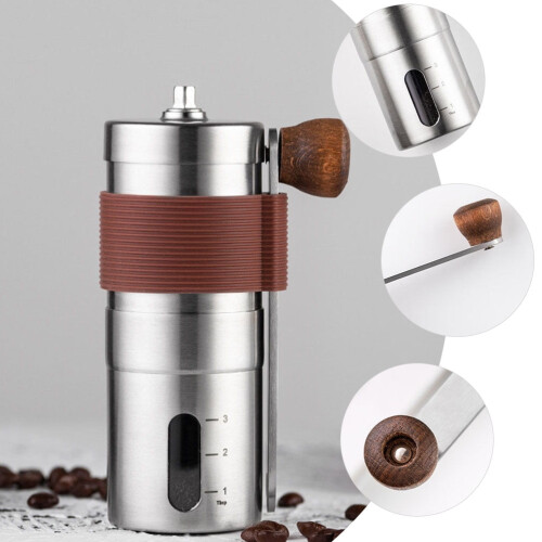 Coffe Bean Manual Coffee Portable Espresso Machine Grinding Tool Travel 1