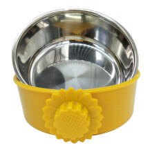 Guangmc Dog Kennel Bowls Water Bottles Pet Crate Feeder Stainless Steel Accessories