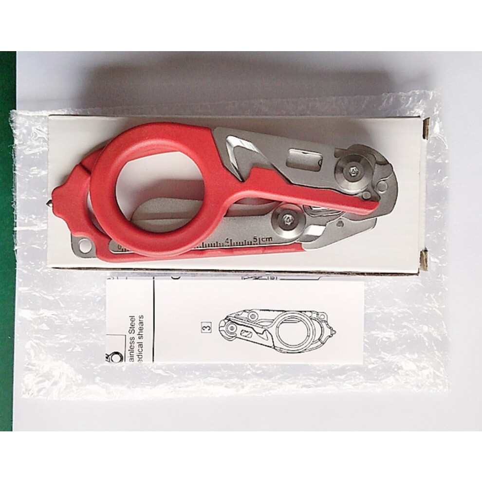 Multifunction Scissors Raptors First Aid Expert Tactical Folding Scissors Outdoor Survival Tool Combination Tools 9389440246157