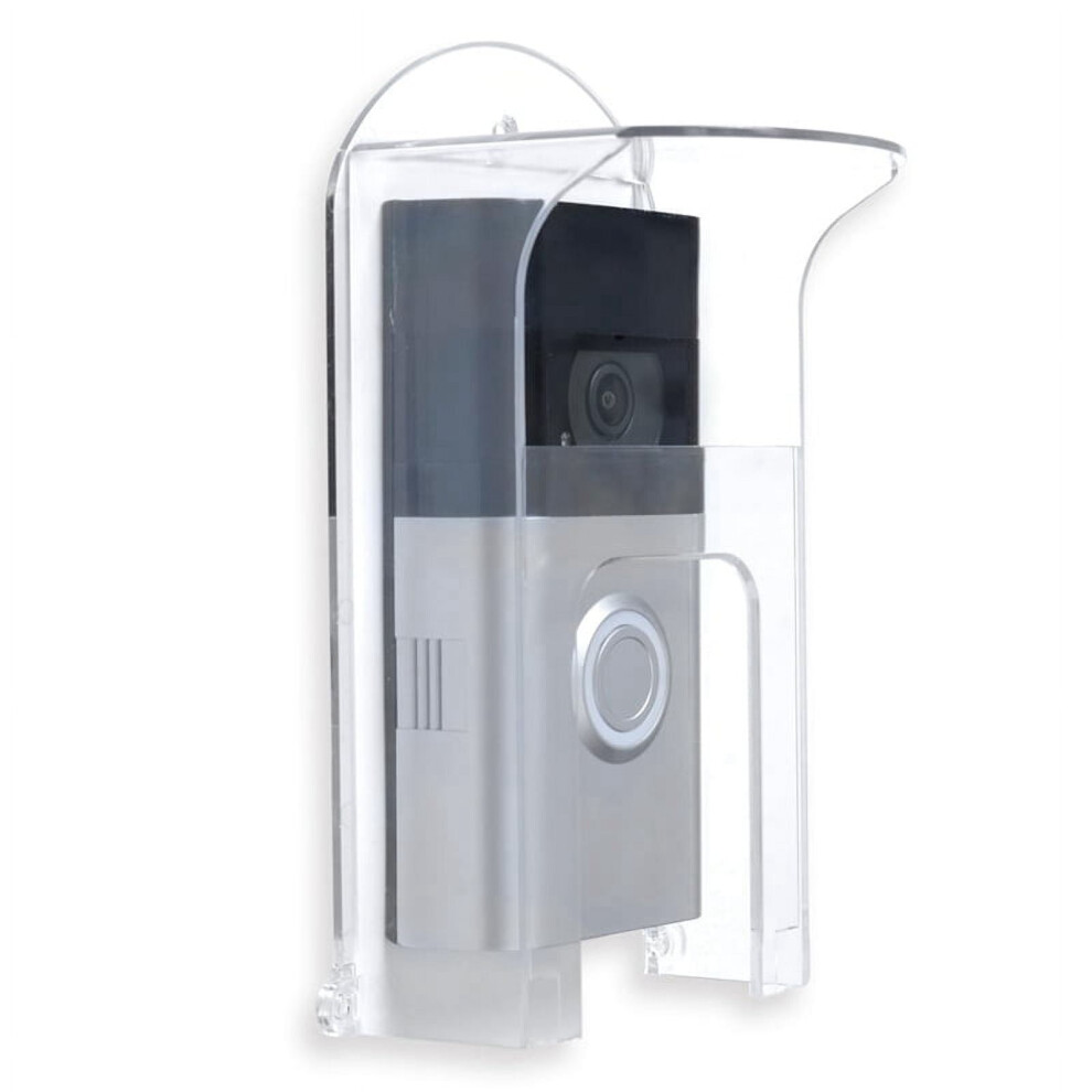 Transparent Plastic Doorbell Rain Cover Suitable For Ring Models Waterproof Protector Shield Video Doorbells 9389440246263