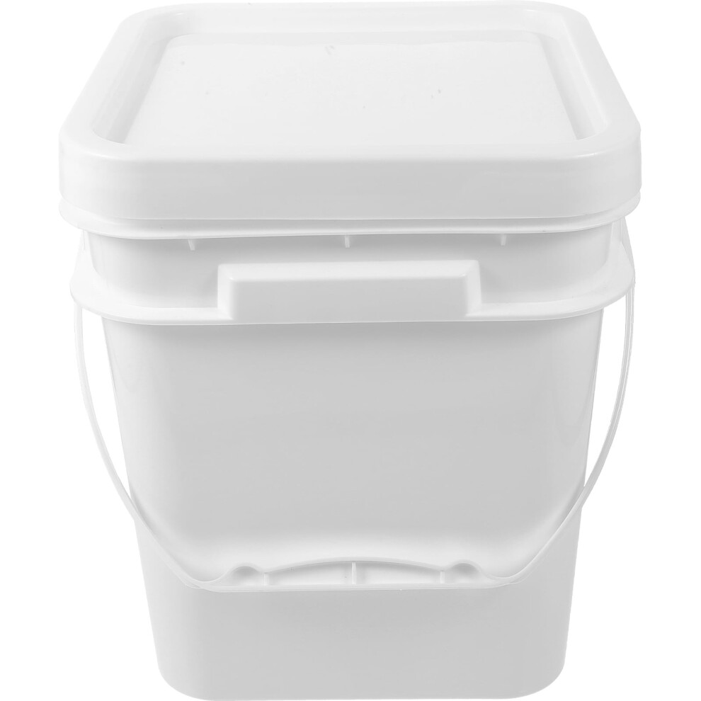 Eease White Plastic Pails With Handle And Lids - 10L 9389440246188