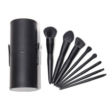 Starlight Black 8pcs Makeup Brush Set Bucket Makeup Brushes Super Soft Makeup Brushes Eye Shadow Blush Brushes