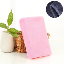 Nvzi-a 1pc Ultra Fine Fiber Dry Hair Towel, 11.81x11.81inch - Light Pink, Multiuse for Bath, Fitness, Shower, Sports