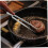 Stainless Steel BBQ Fork with Ergonomic Solid Handle for Meat Carving Turkey Beef Grilling 5