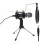 1 Set Recording Microphone with Tripod for Mobile Phone and Computer (Black) 1