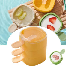 Miayilima Creative Multi Layer Ice Cat Mould Multi Layer Mould Reusable Homemade Shapes Silicone Diy Ice
