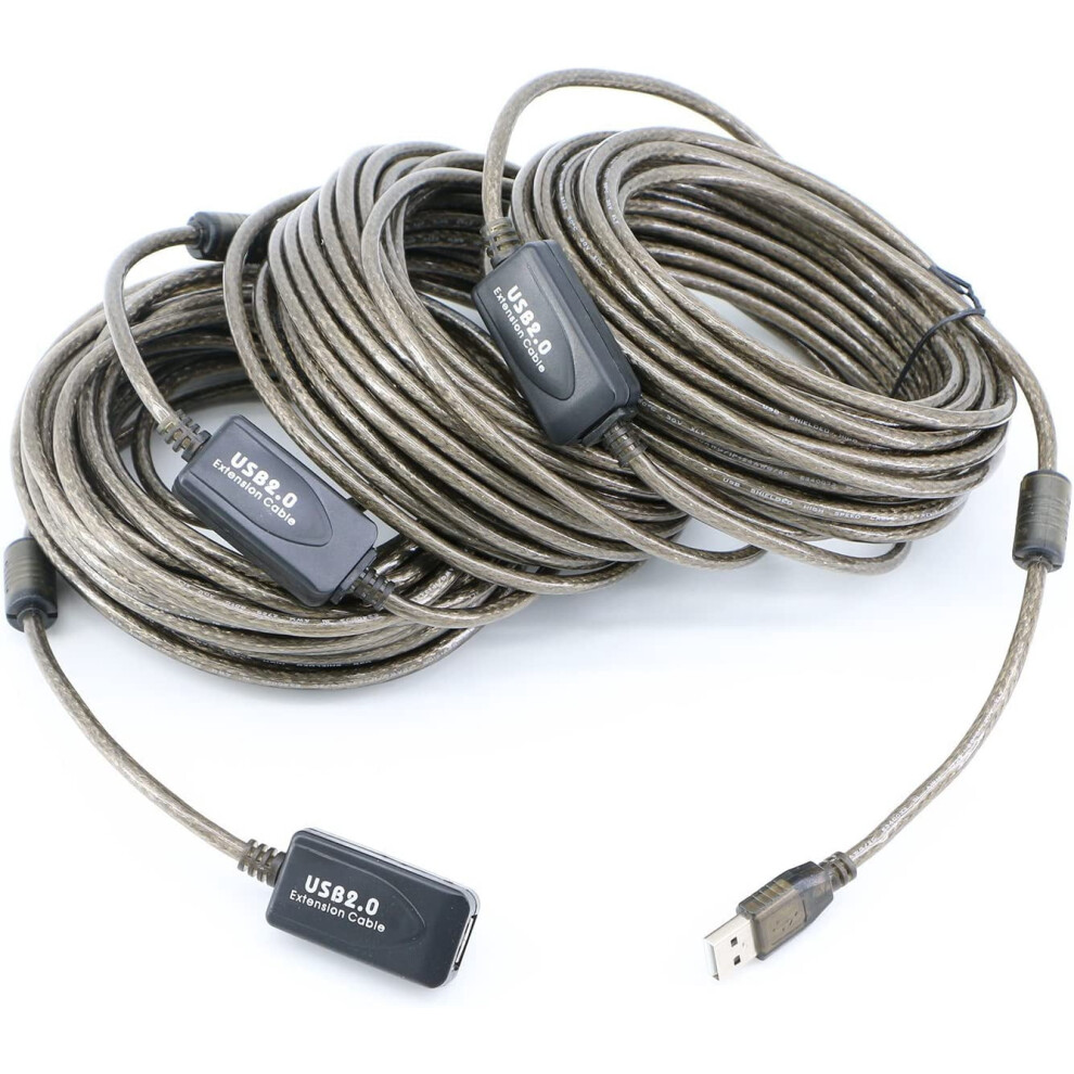 Usb 2.0 A Male To A Female Extension Cable High Speed 480 Mbps (100 Feet) 9389440394070