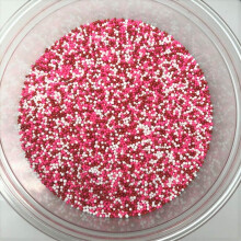 Mix Nonpareils Red White Bakery Topping Sprinkles 8 ounces