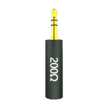 JCALLY Conductor Earphone Impedance Plug 75 150 200 400 600 ohm Noise Cancelling Adapter Resistance Reduce Noise Filter Plug