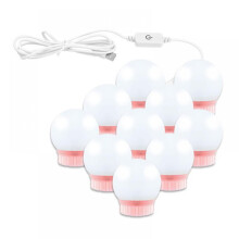 Vanity Lights for Mirror With Dimmable Light For Bathroom Wall Mirror