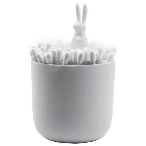 2X Cotton Swab Holder, Small Q-Tips Toothpicks Storage Organizer () 2