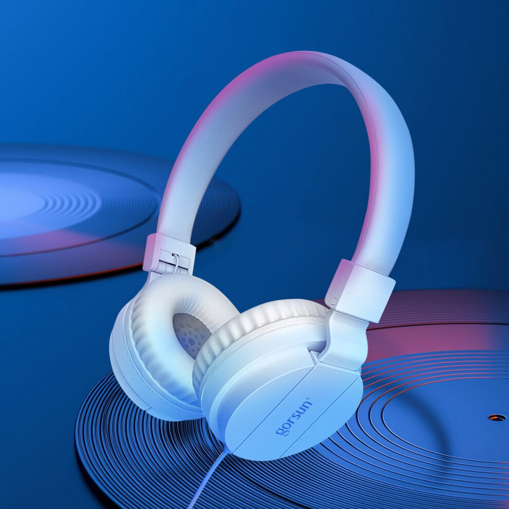 Eqwljwe Active Noise Reduction Universal Subwoofer Stereo Foldable Headset Wired Headset Bluetooth Headset Holiday Clearance 9389440793071