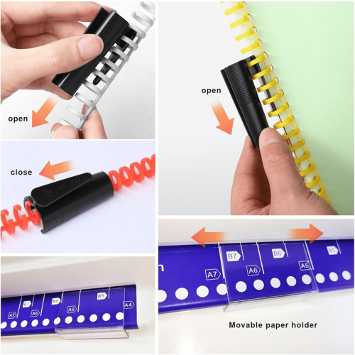 Hand push binder, 30 hole binder machine, coil binder 1