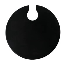 1Pcs Silicone Lids - Fits Up to 10.5Inch Stock Pots - Compatible for Sous Vide Precision Cookers Black