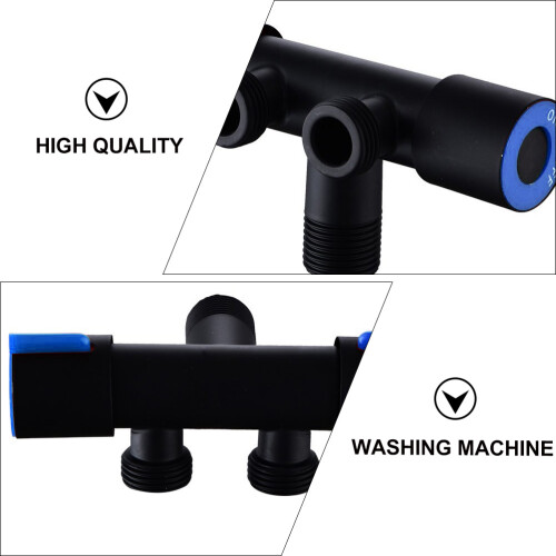 Eease Bathroom Faucet Double Handle Dual Control Nozzle Single Cold Sprayer Faucet 1