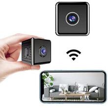 1080P HD WiFi Mini Security Camera, Indoor Outdoor WiFi Small Camera with Video Motion Detection