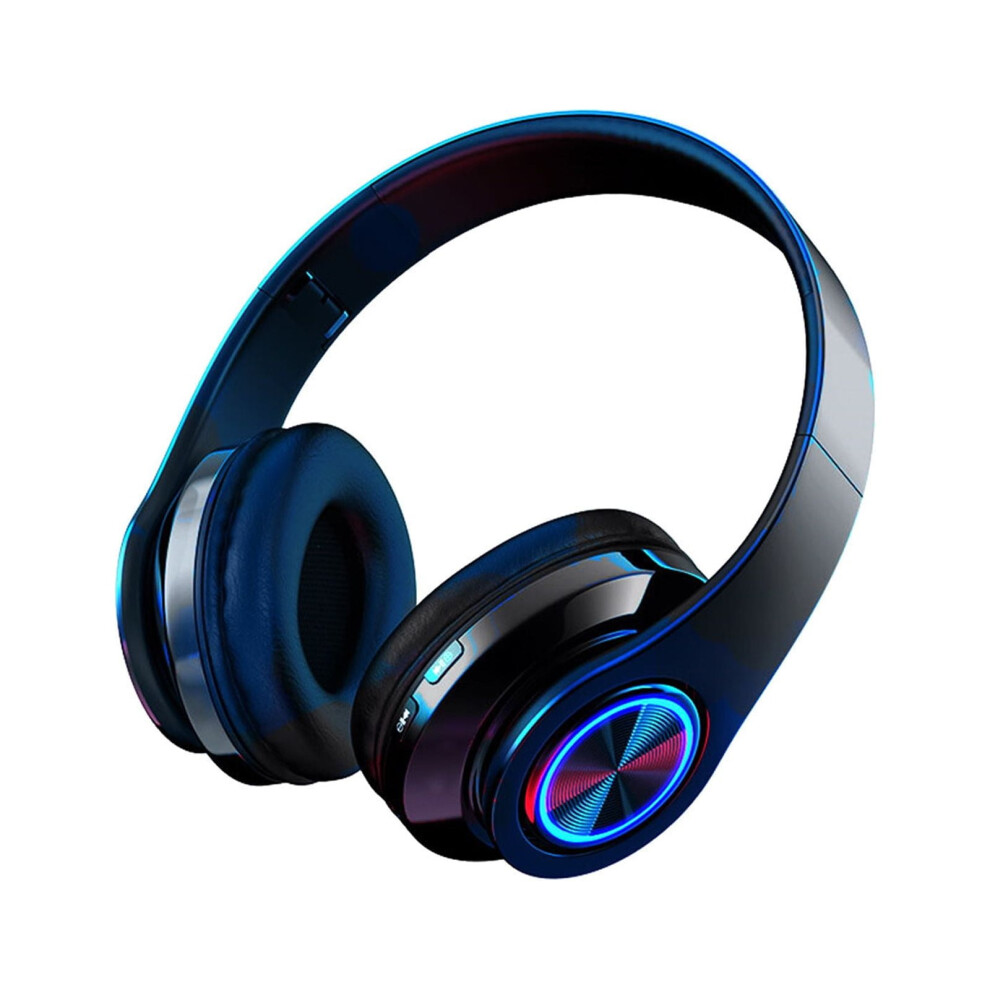 Herrnalise Bluetooth Over-Ear Headphones, 8H Playtime, Noise Isolating Hifi Stereo, Deep Bass, Mic, Soft Earpads For Cellphone/Pc 9389440849624