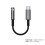 Headphone Jack Adapter Multi- Functional Adapter Type-C to 3.5mm Headset Adapter Audio Line Nylon 5
