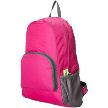 YIXIGCHEN 16L Foldable Hiking Backpack, Waterproof Lightweight Portable Backpack with Multi Pocket for Outdoor Travel (Rose Red) CJW#394