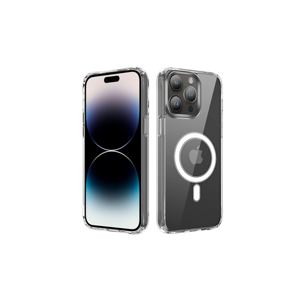 Compatible With Iphone 15 Pro Max Case Transparent Magsafe - Extra Shockproof Protection Transparent 9389440567610