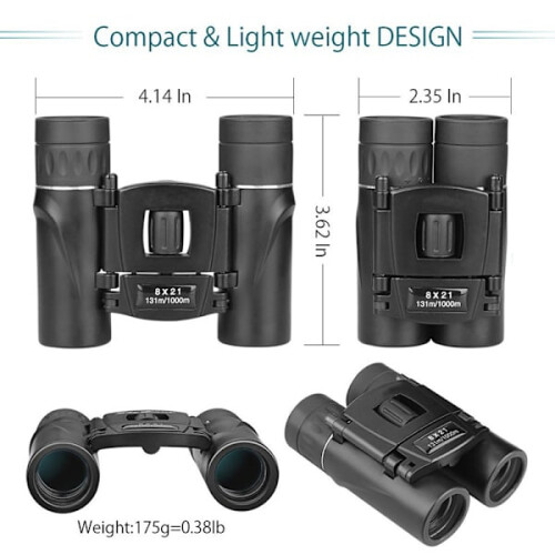 Binoculars with 8x21 Magnification 1