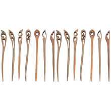 Hair Chopstick Japanese Chopsticks Girl Clips Girls Accessories Decorative Handmade 14 Pcs