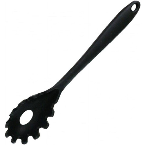 Silicone Noodles Spoon Spaghetti Server Scoops Pasta Fork Shape Scoop Kitchen Practical Utensil