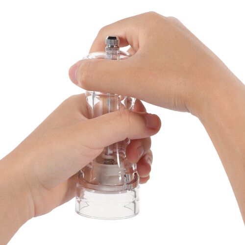 Spices Refillable Pepper Grinder Sea Salt Multi-function Small Acrylic Multipurpose Ceramics 2