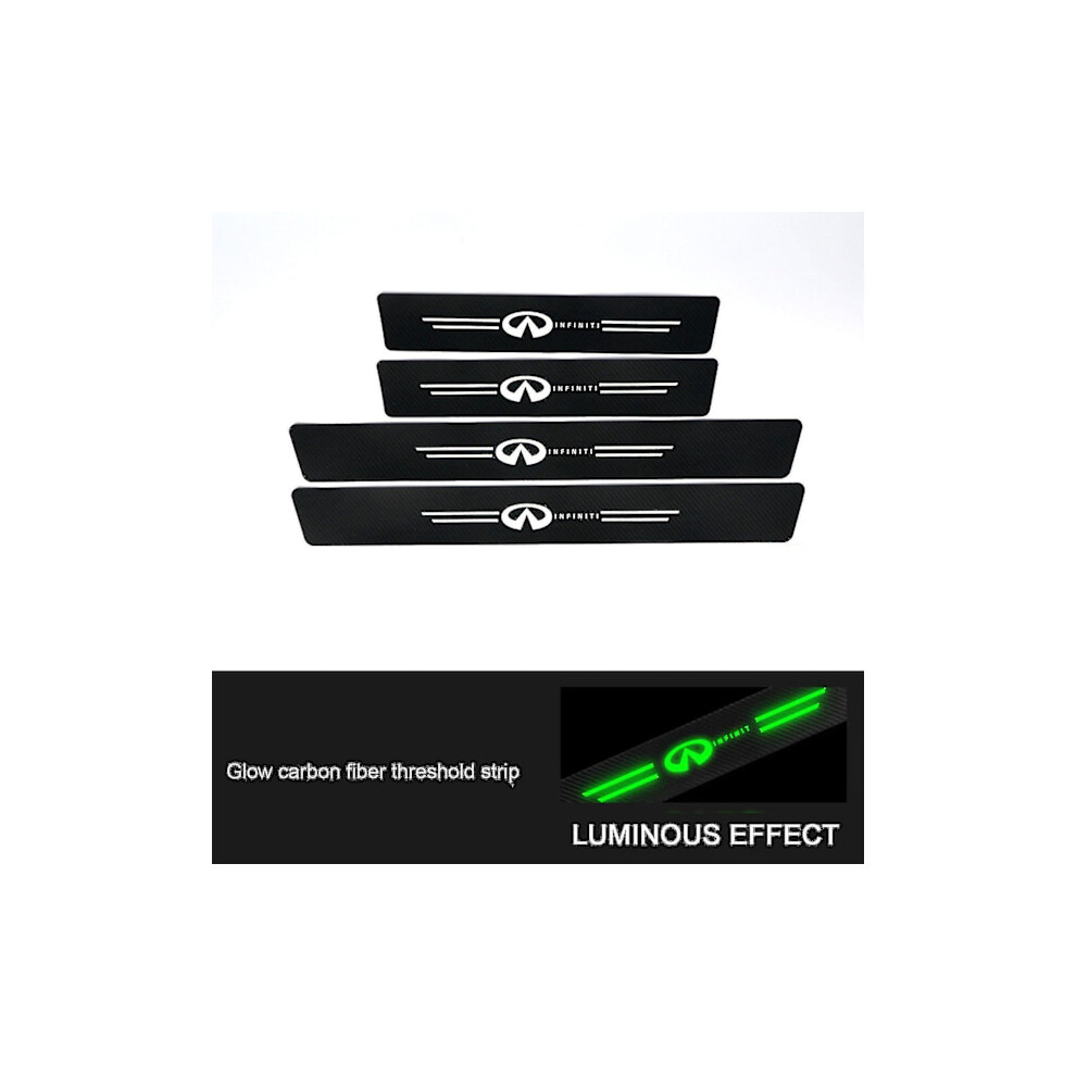 Auto Door Sill Protector Anti-Scratch Door Sill Protector For Vehicle Accessories_llk13 Infiniti 4Pcs 9389440653986