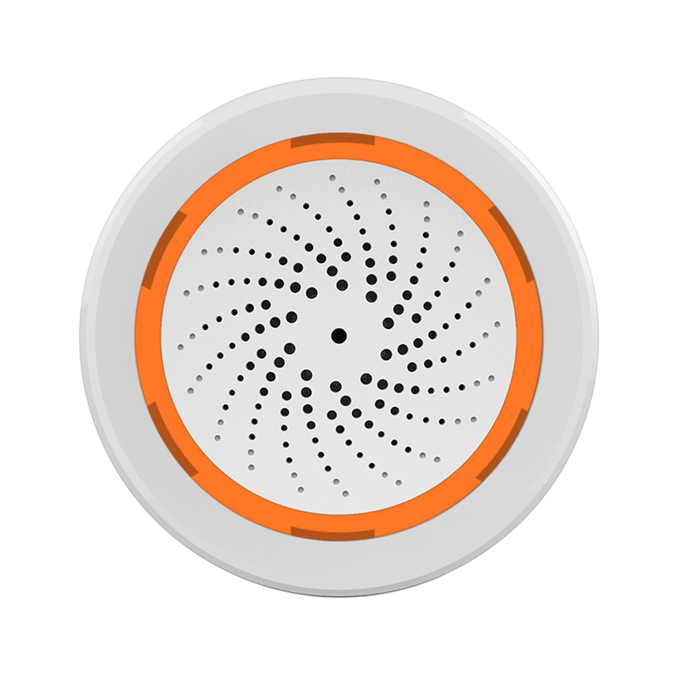 Zigbee Neo 90Db Sound And Light Sensor Tuya Smart Life Built-In Siren Alarm Sensor 9389440654532