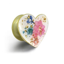 Heart Popup Holder - Pink Flower