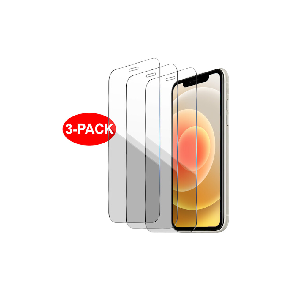 3-Pack - Compatible With Iphone 11 / Xr Tempered Glass Screen Protector Transparent 9389440655522