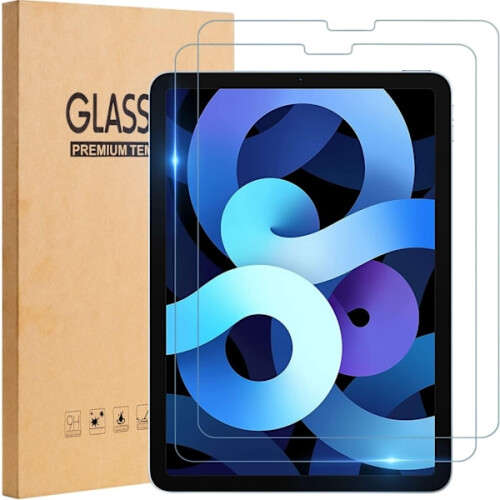 2-Pack compatible with iPad Air 2020/2022 / Pro 11 Tempered Glass Screen Protector